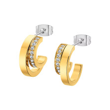 Brincos Lotus Style dourados